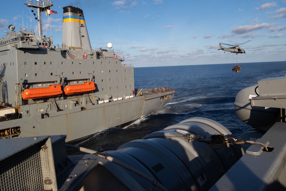 Ford replenishment at sea