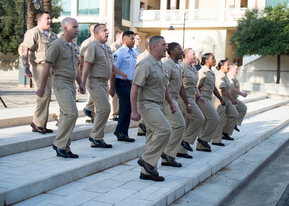 NAS Sigonella Chief Pinning Ceremony