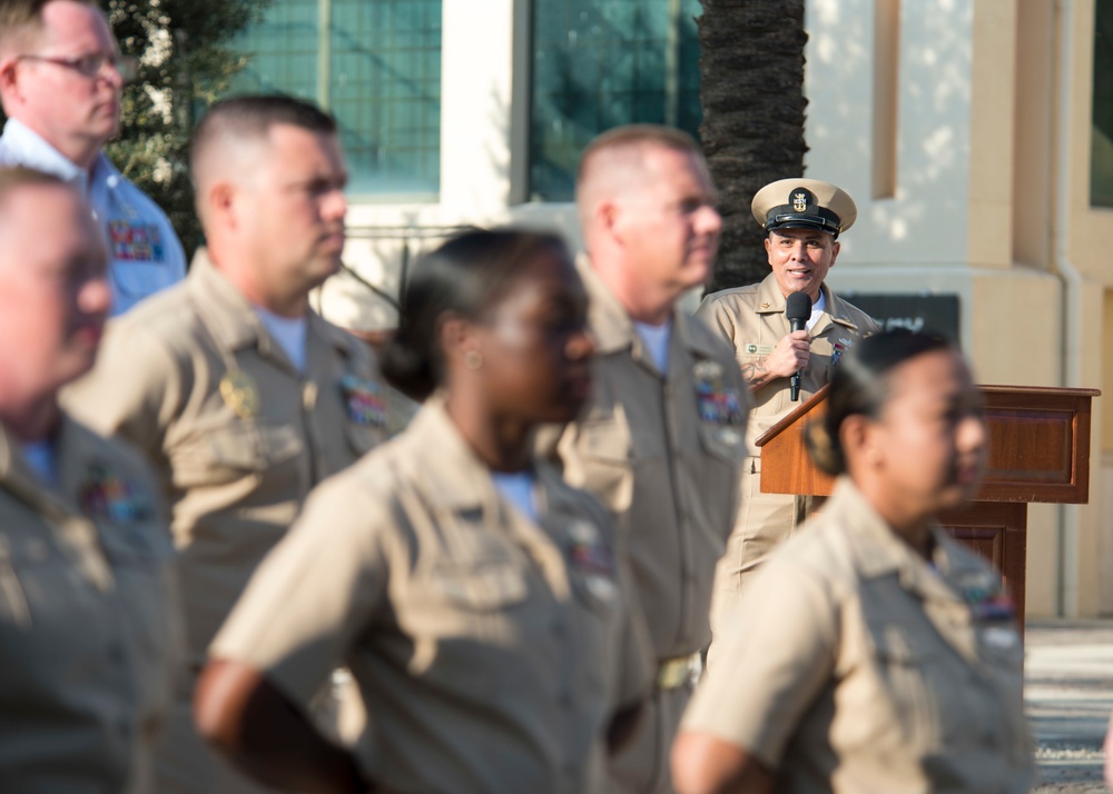 NAS Sigonella Chief Pinning Ceremony