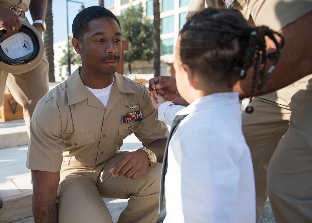 NAS Sigonella Chief Pinning Ceremony