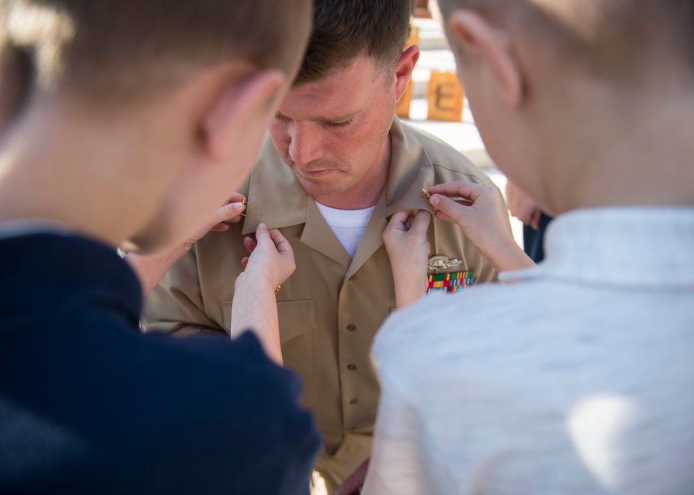 NAS Sigonella Chief Pinning Ceremony