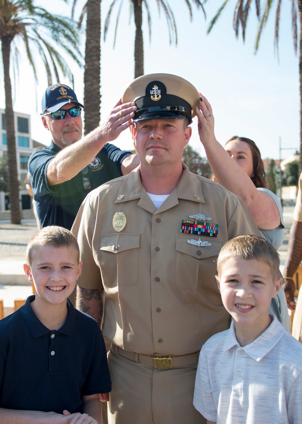 NAS Sigonella Chief Pinning Ceremony