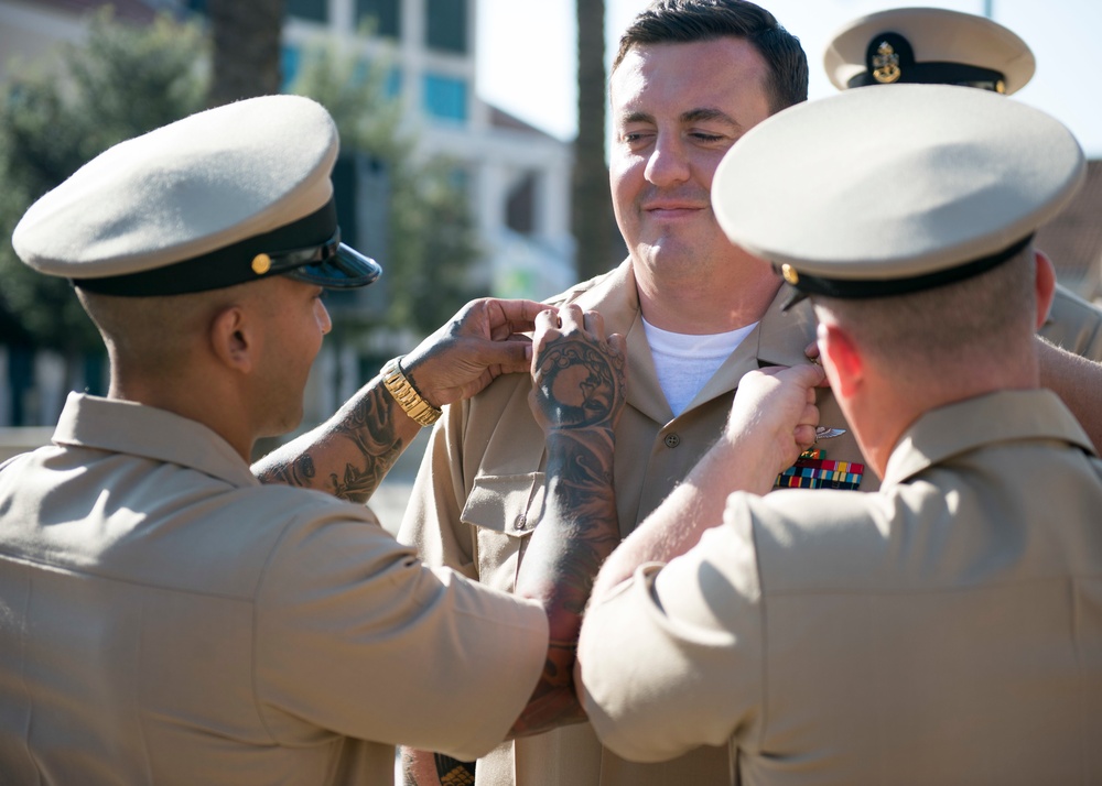 NAS Sigonella Chief Pinning Ceremony