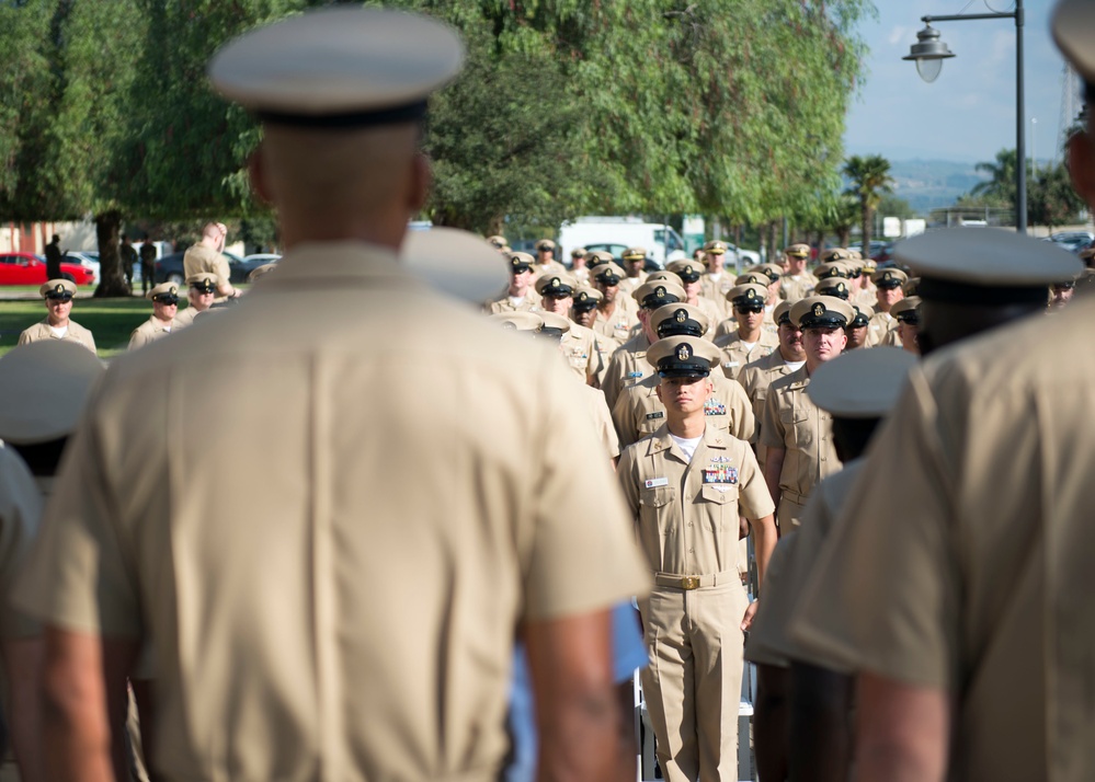 NAS Sigonella Chief Pinning Ceremony