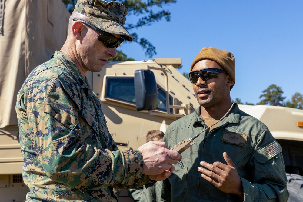 Combat Logistics Battalion 24 conducts explosive ordnance disposal demolition range