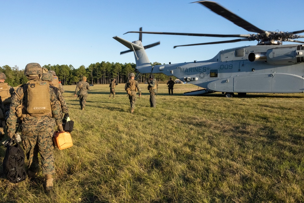 Combat Logistics Battalion 24 conducts en route care exercise