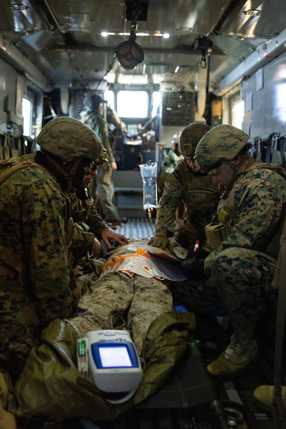 Combat Logistics Battalion 24 conducts en route care exercise