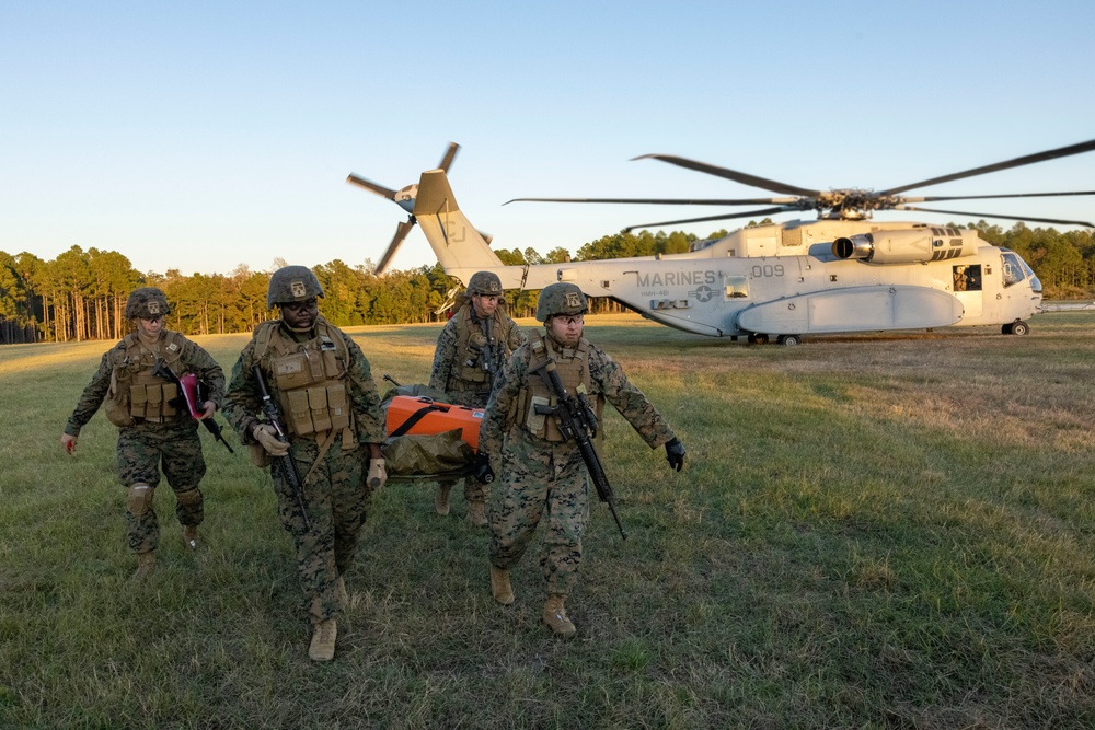 Combat Logistics Battalion 24 conducts en route care exercise