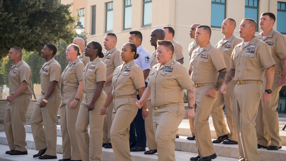 NAS Sigonella Chief Pinning Ceremony