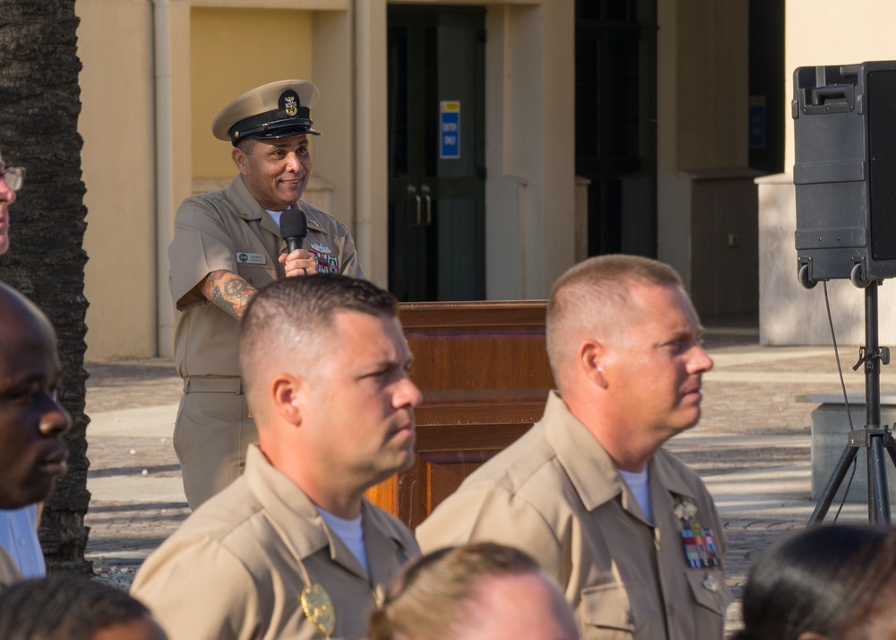 NAS Sigonella Chief Pinning Ceremony