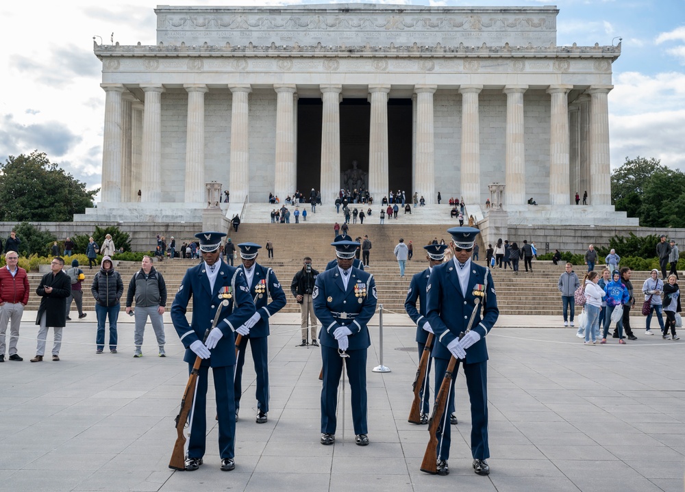 AF Honor Guard blossoms in joint drill exhibition > Air Force