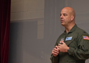 55th OG commander conducts first visit with Team Recon