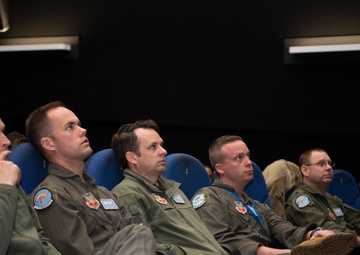 55th OG commander conducts first visit with Team Recon