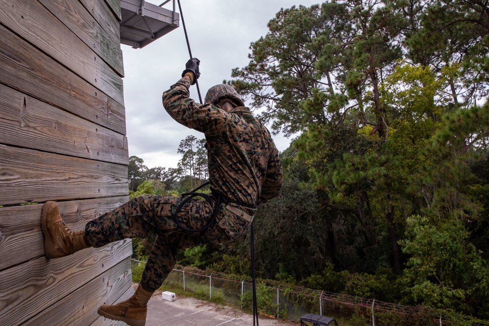 Mike Company Rappel Tower