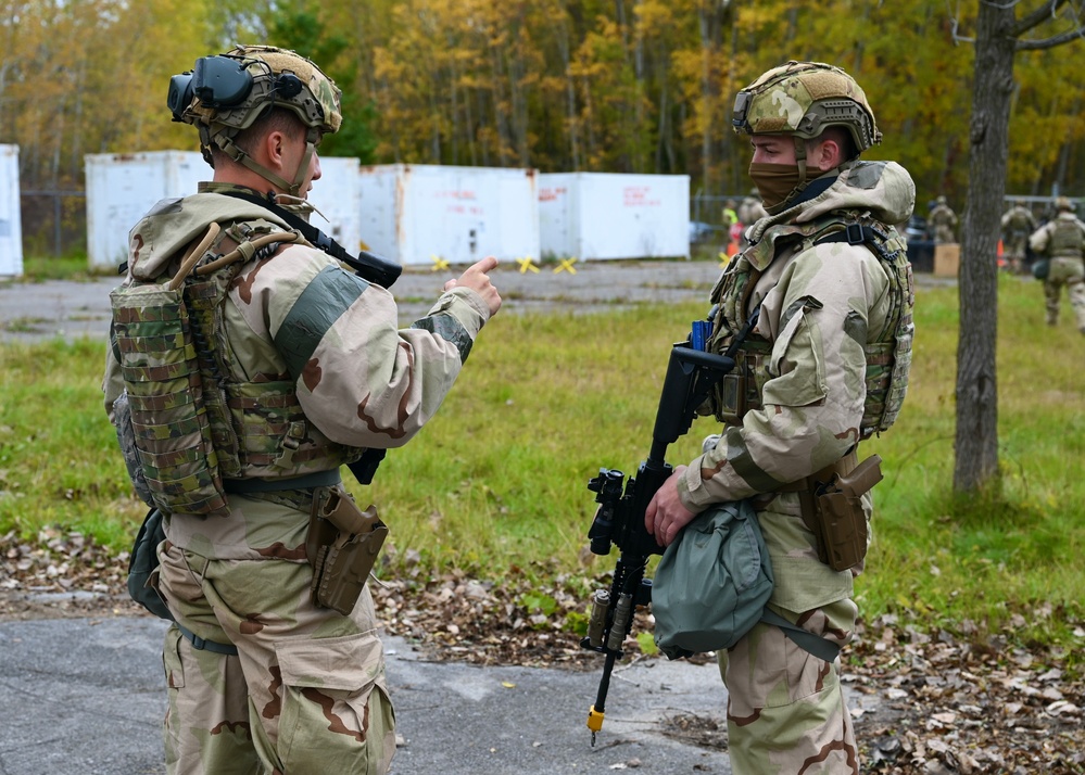 174th Attack Wing Security Forces Participate in Compliance Inspection.