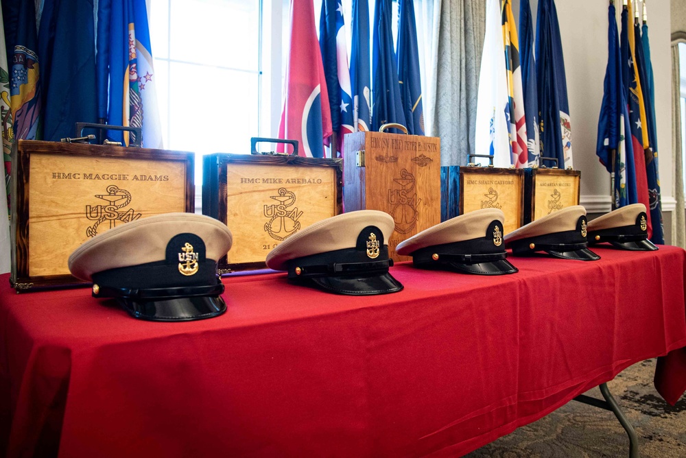 “Don’t Curse a Hard Day:” Cherry Point Community Celebrates Chief Petty Officer Pinning