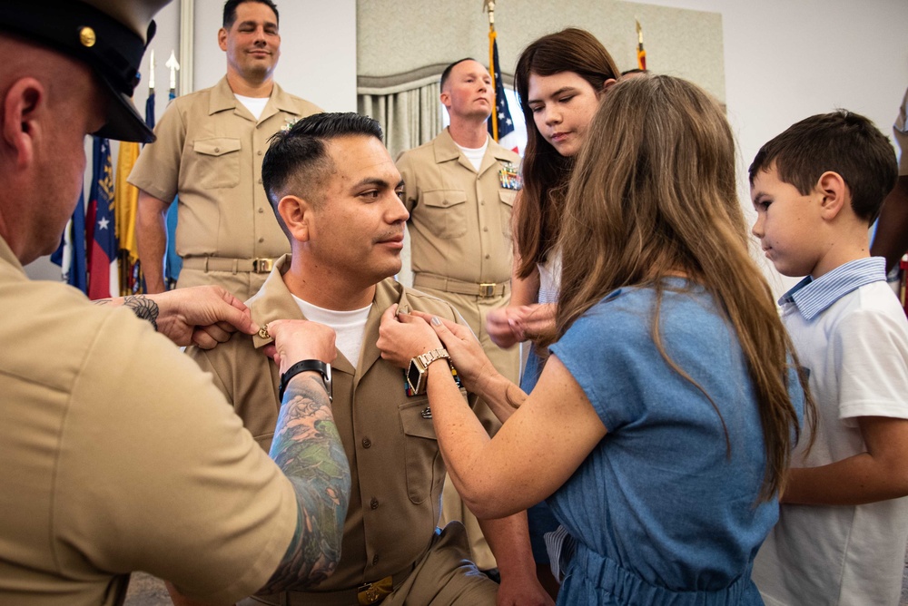 “Don’t Curse a Hard Day:” Cherry Point Community Celebrates Chief Petty Officer Pinning