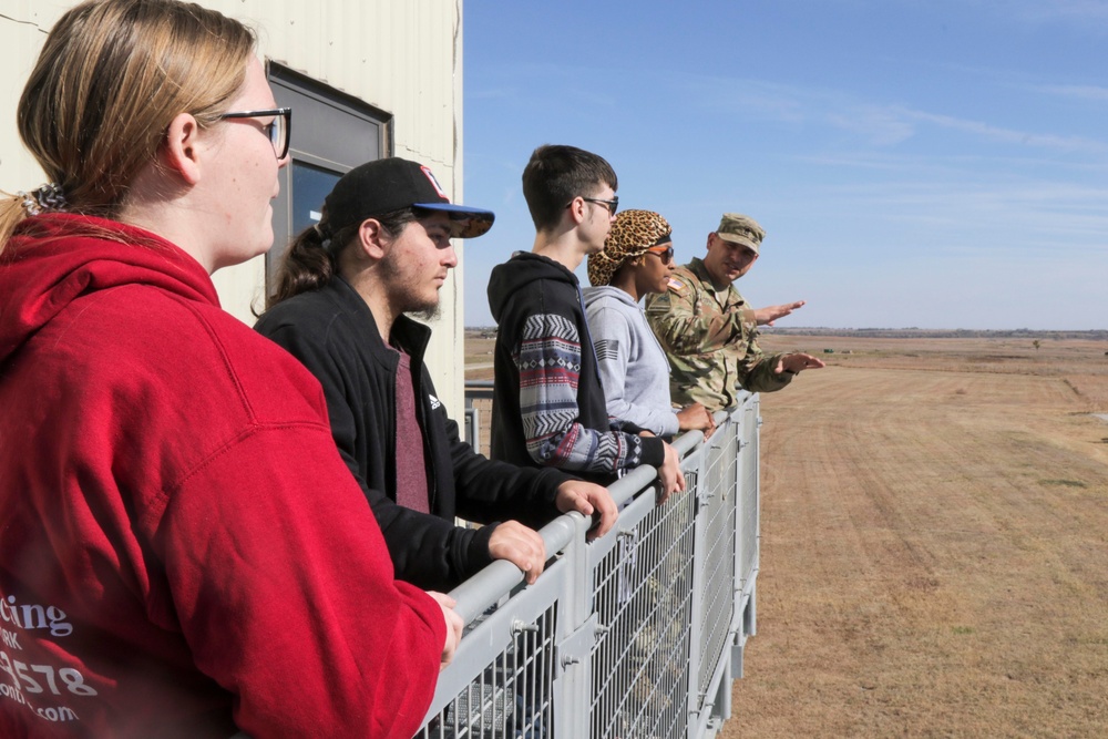 Future U.S. Army Recruits Visit Fort Riley and 1st Armored Brigade Combat Team