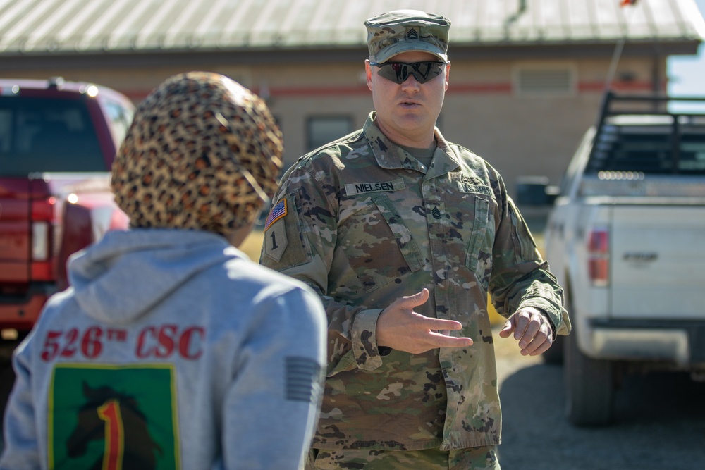 Future U.S. Army Recruits Visit Fort Riley and 1st Armored Brigade Combat Team