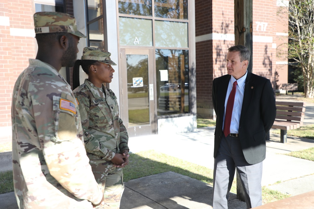 CASA visits Fort Stewart, gains first-hand look at barracks mold