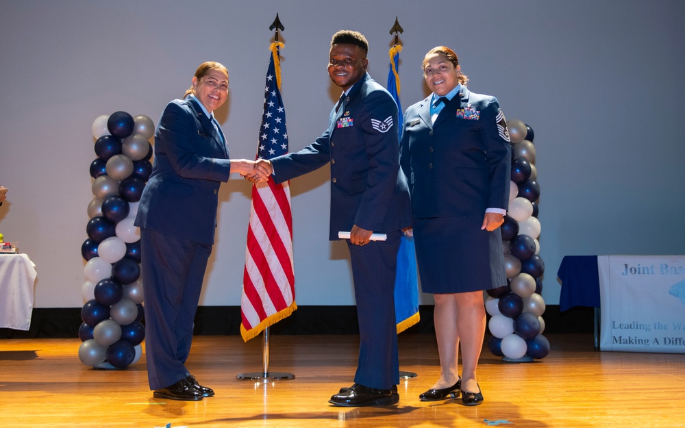 Team Charleston Airmen graduate the Community College of the Air Force