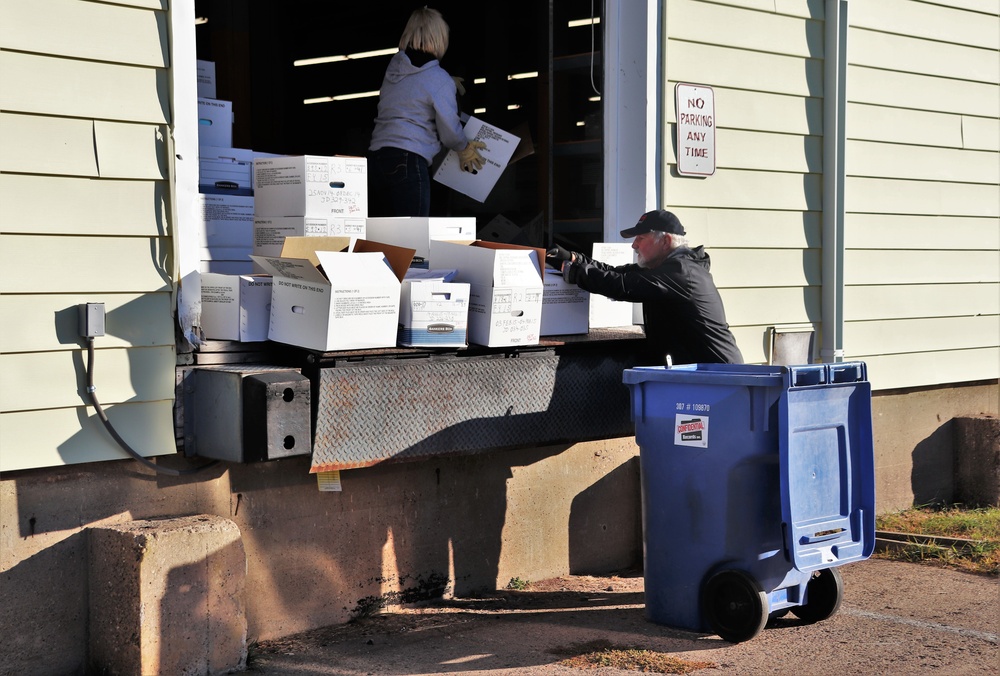 Army Energy Action Month: Fort McCoy’s DHR holds massive fall paper shredding, recycling event