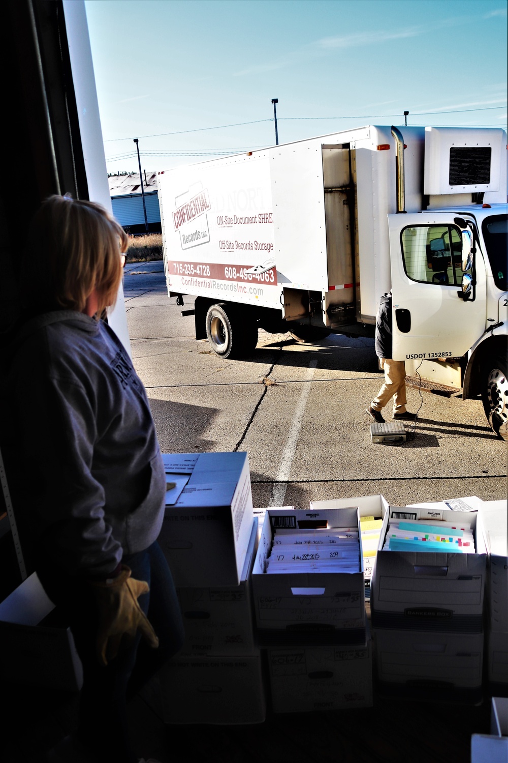 Army Energy Action Month: Fort McCoy’s DHR holds massive fall paper shredding, recycling event