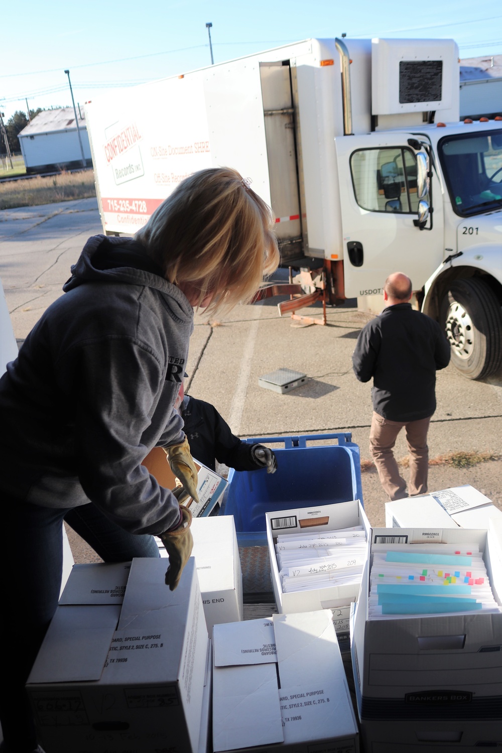 Army Energy Action Month: Fort McCoy’s DHR holds massive fall paper shredding, recycling event