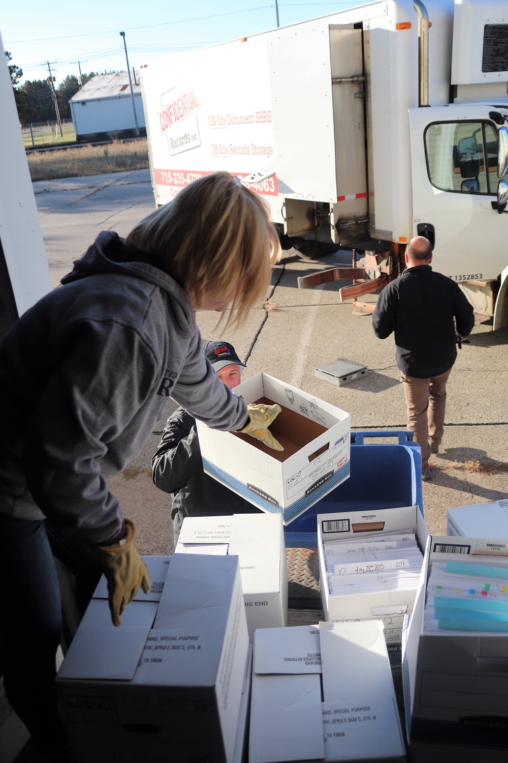 Army Energy Action Month: Fort McCoy’s DHR holds massive fall paper shredding, recycling event