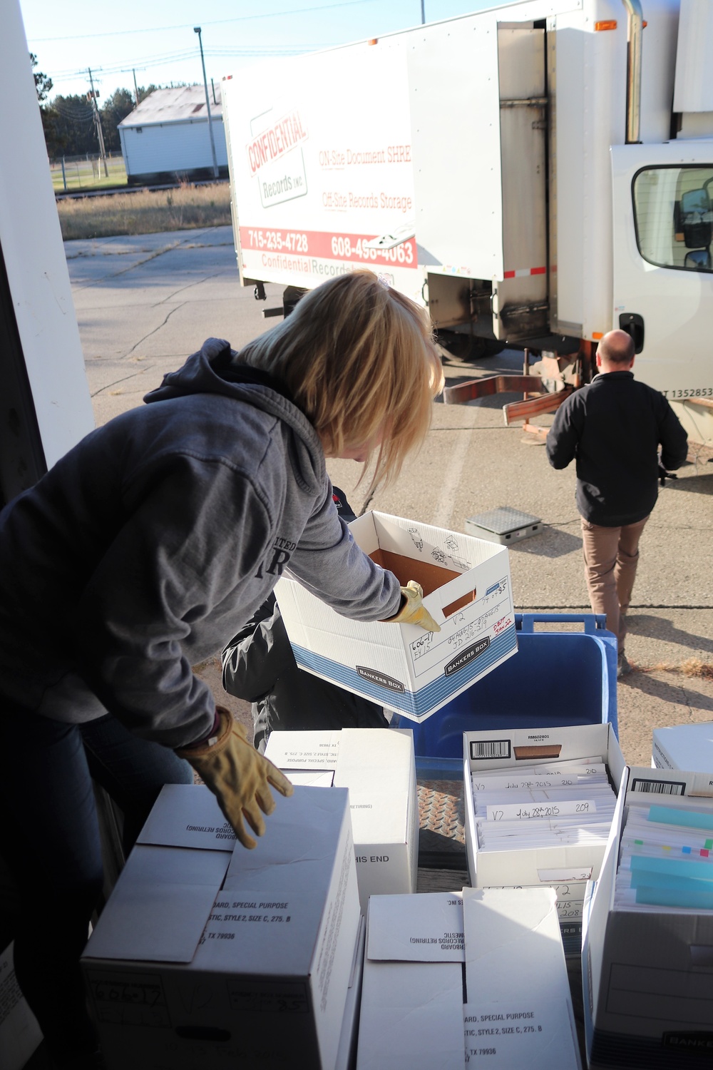 Army Energy Action Month: Fort McCoy’s DHR holds massive fall paper shredding, recycling event