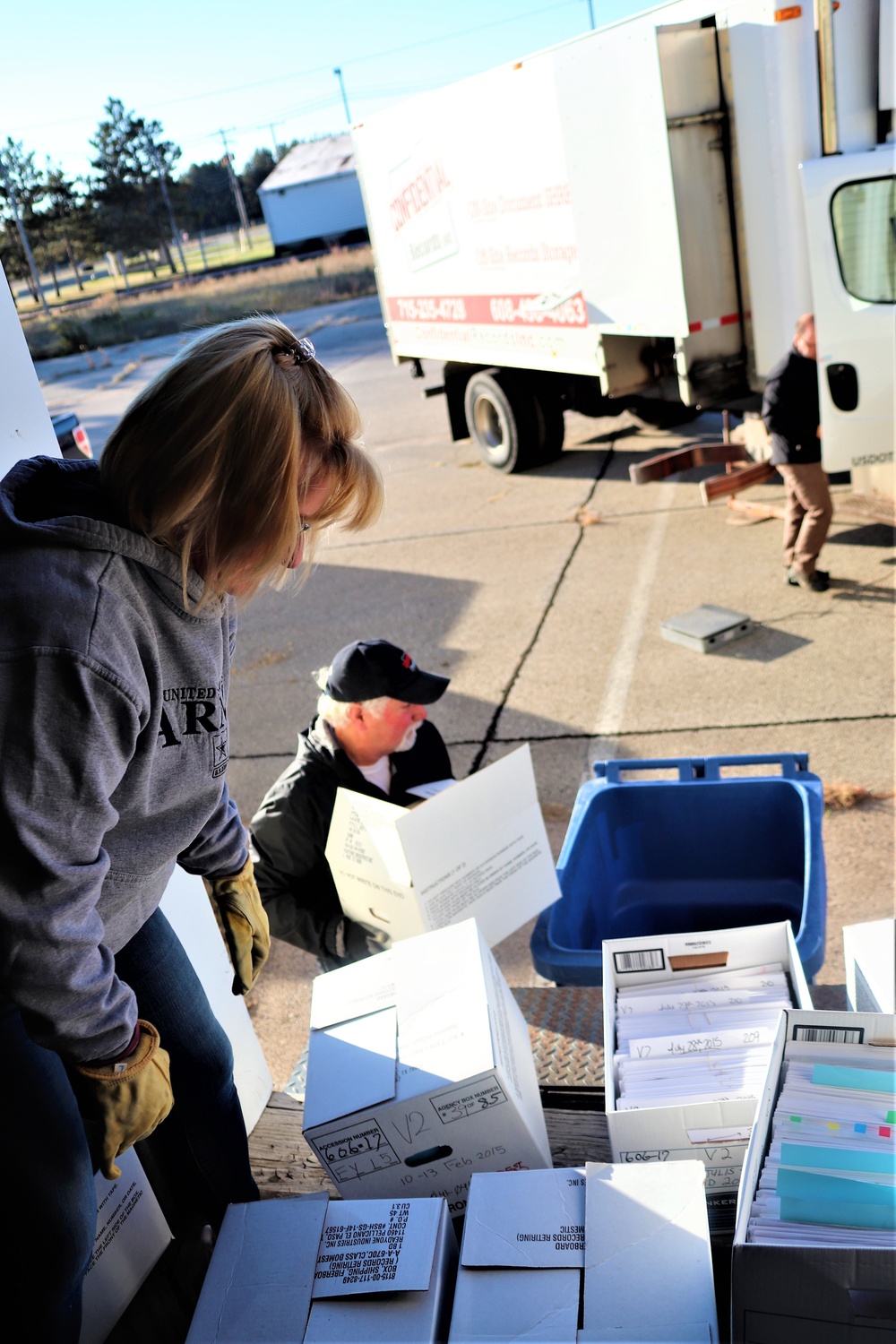 Army Energy Action Month: Fort McCoy’s DHR holds massive fall paper shredding, recycling event