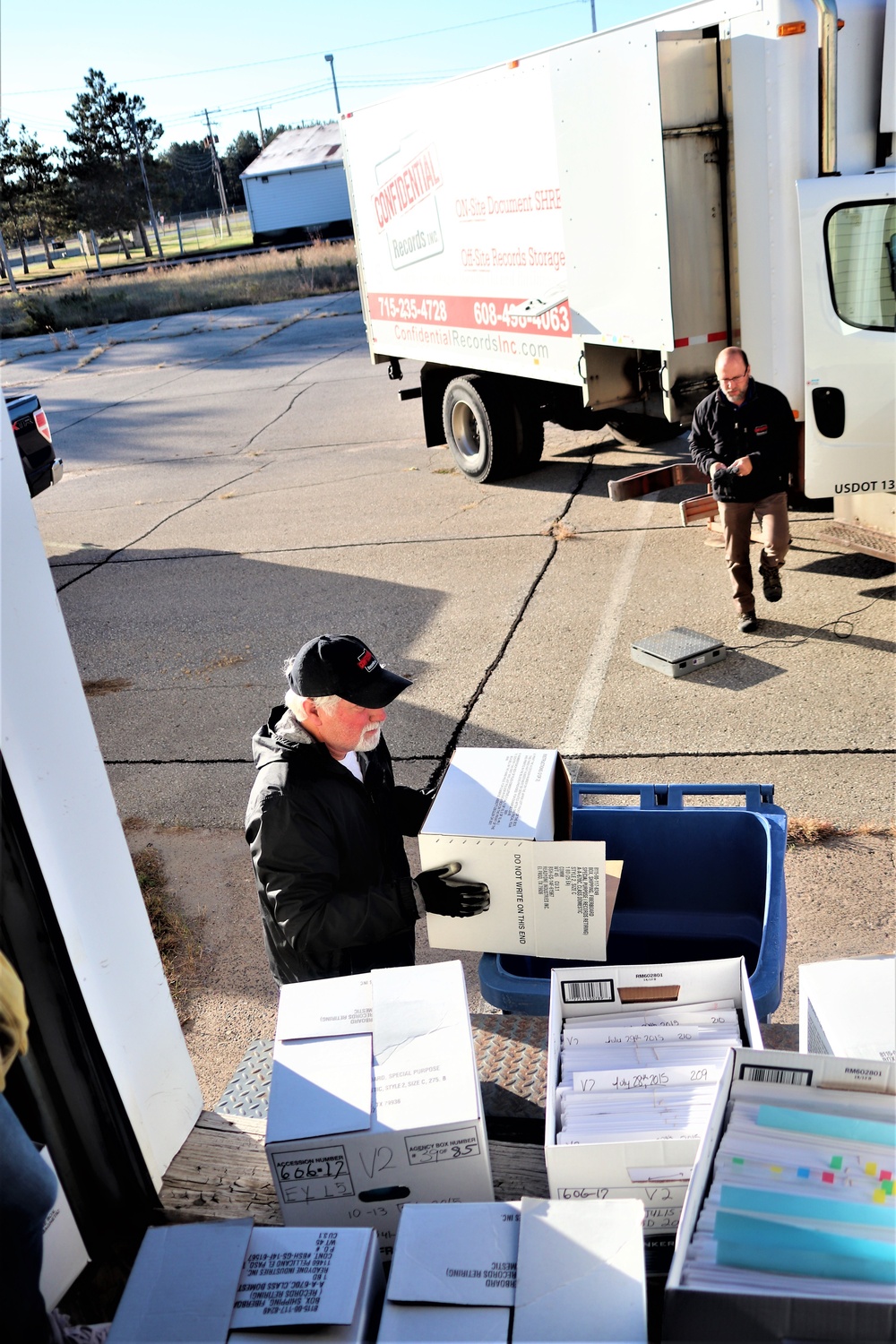 Army Energy Action Month: Fort McCoy’s DHR holds massive fall paper shredding, recycling event