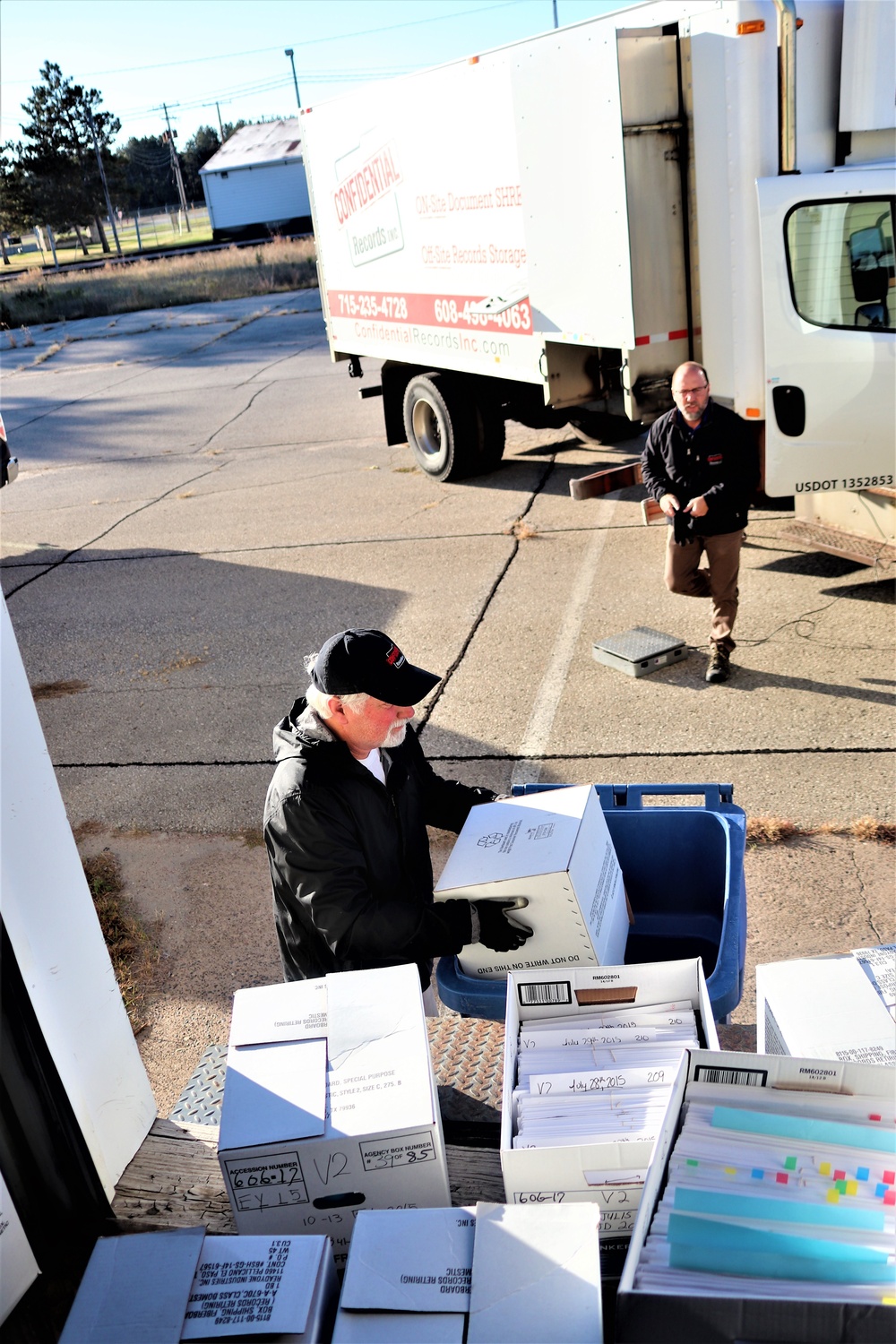 Army Energy Action Month: Fort McCoy’s DHR holds massive fall paper shredding, recycling event