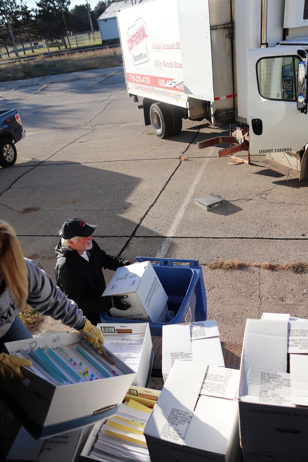 Army Energy Action Month: Fort McCoy’s DHR holds massive fall paper shredding, recycling event