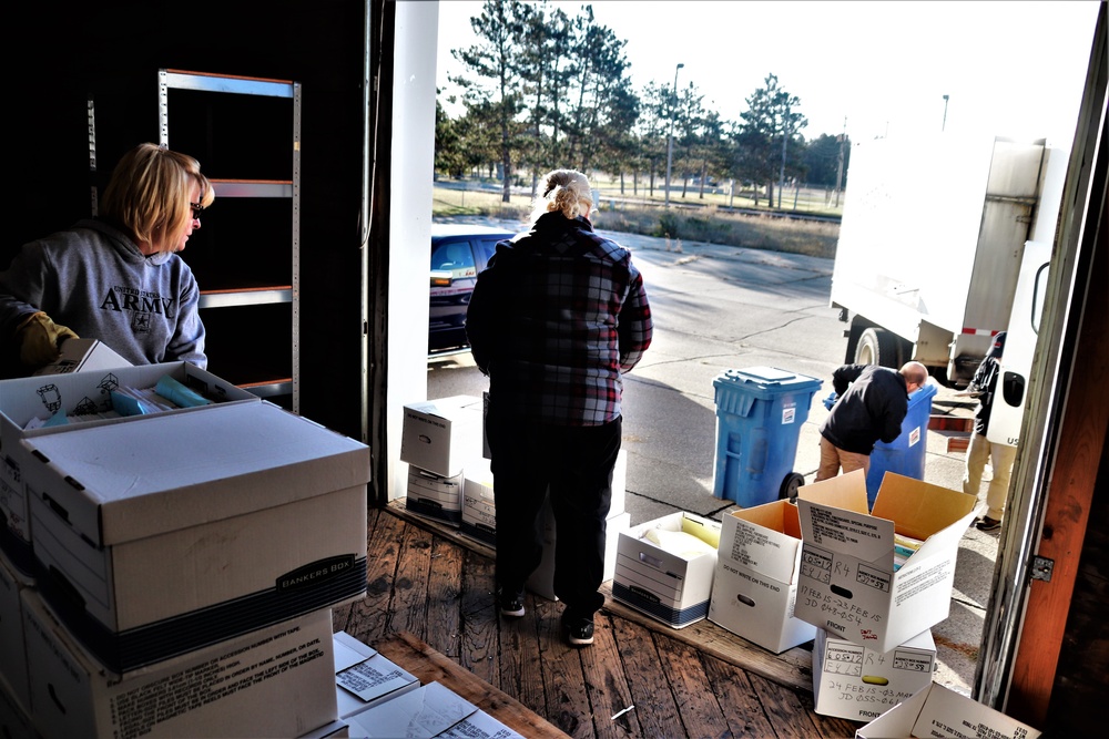 Army Energy Action Month: Fort McCoy’s DHR holds massive fall paper shredding, recycling event