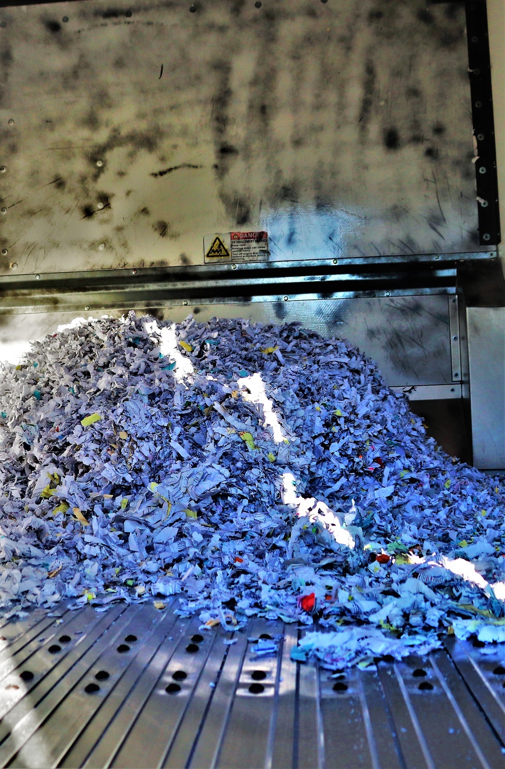 Army Energy Action Month: Fort McCoy’s DHR holds massive fall paper shredding, recycling event