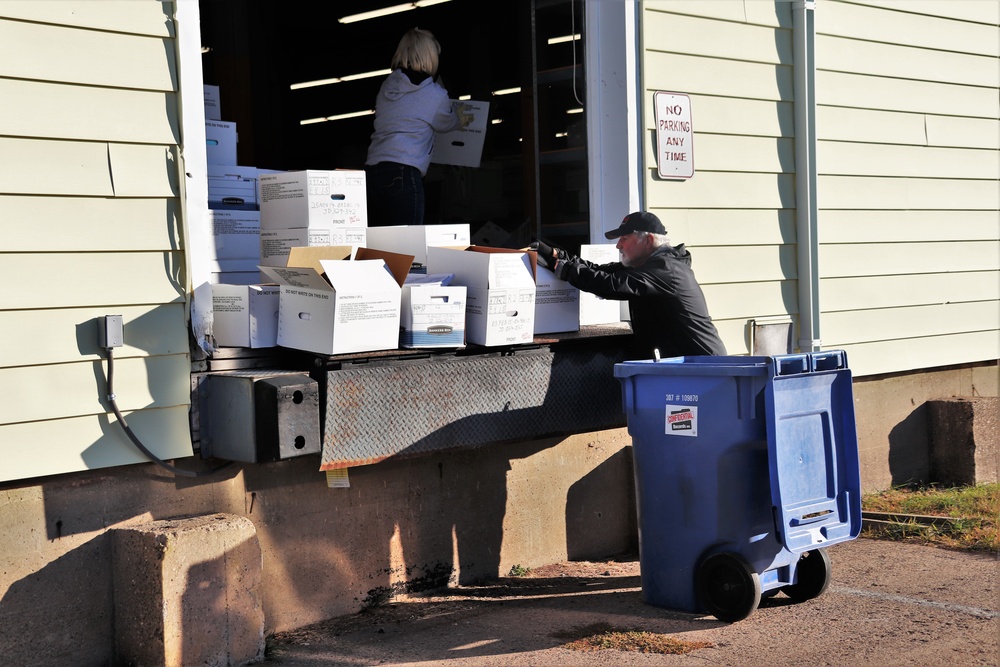 Army Energy Action Month: Fort McCoy’s DHR holds massive fall paper shredding, recycling event