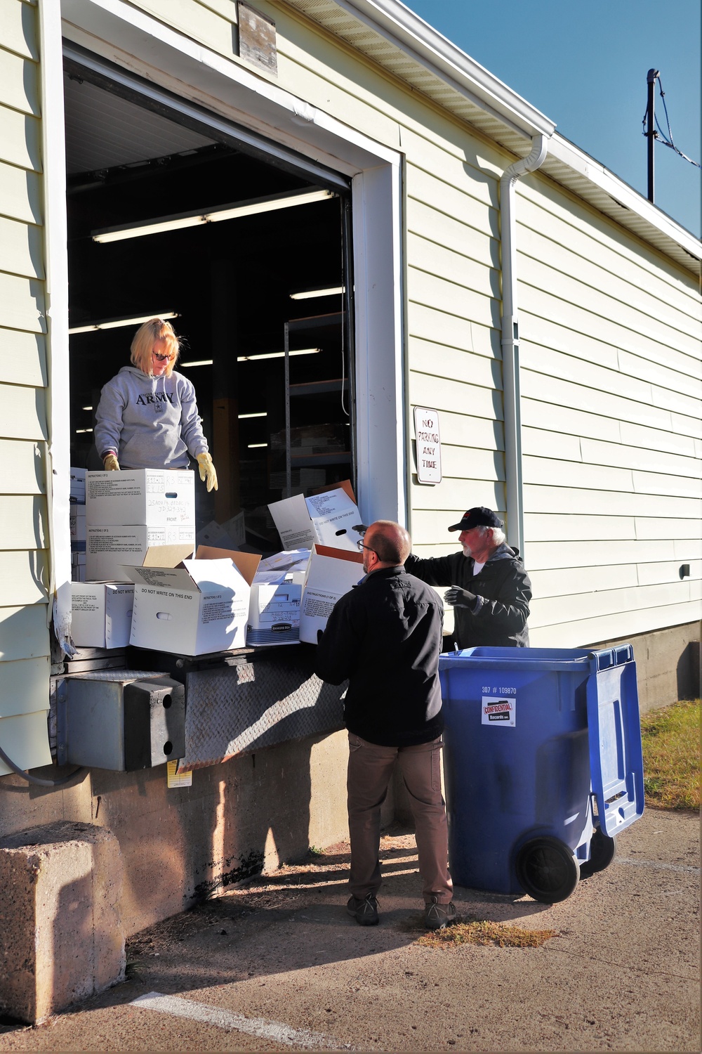 Army Energy Action Month: Fort McCoy’s DHR holds massive fall paper shredding, recycling event