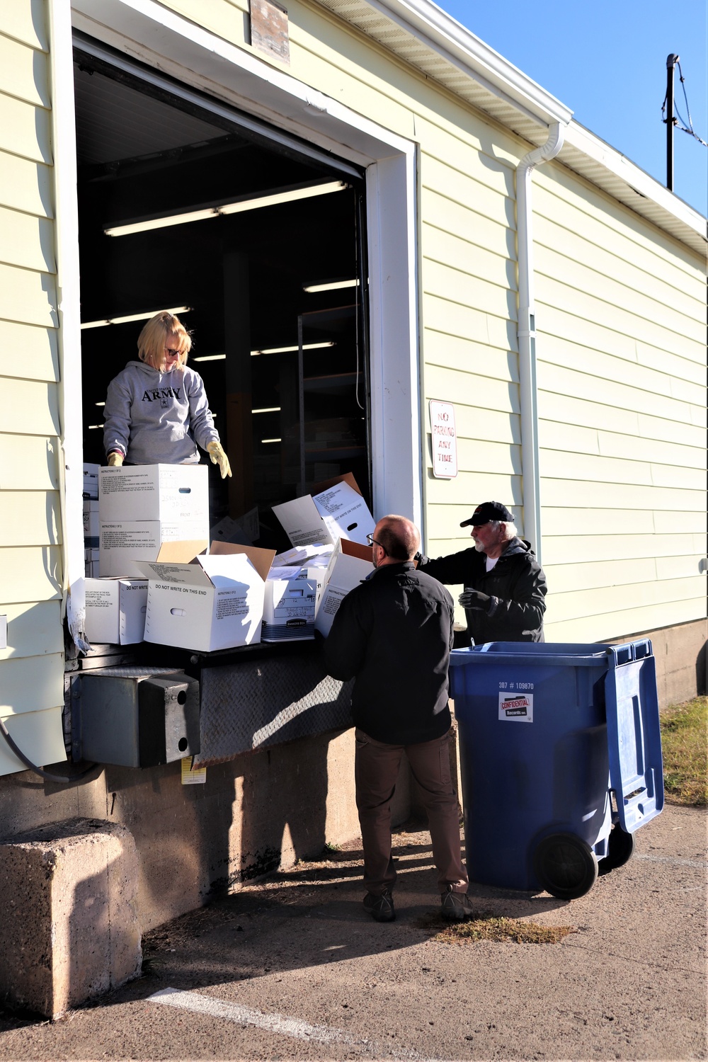 Army Energy Action Month: Fort McCoy’s DHR holds massive fall paper shredding, recycling event