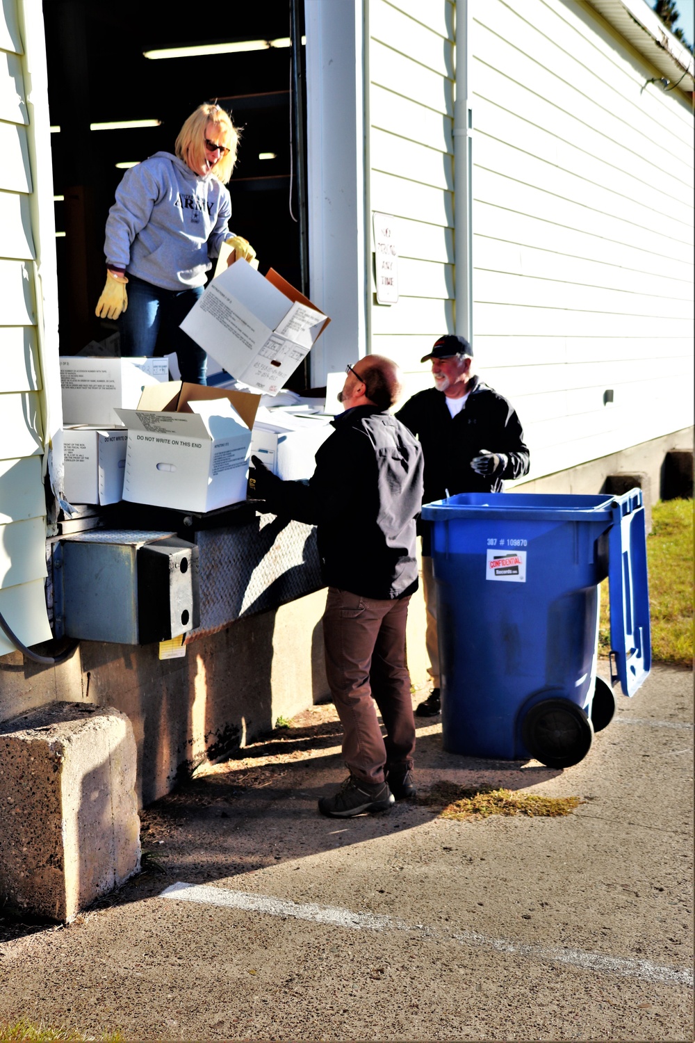 Army Energy Action Month: Fort McCoy’s DHR holds massive fall paper shredding, recycling event