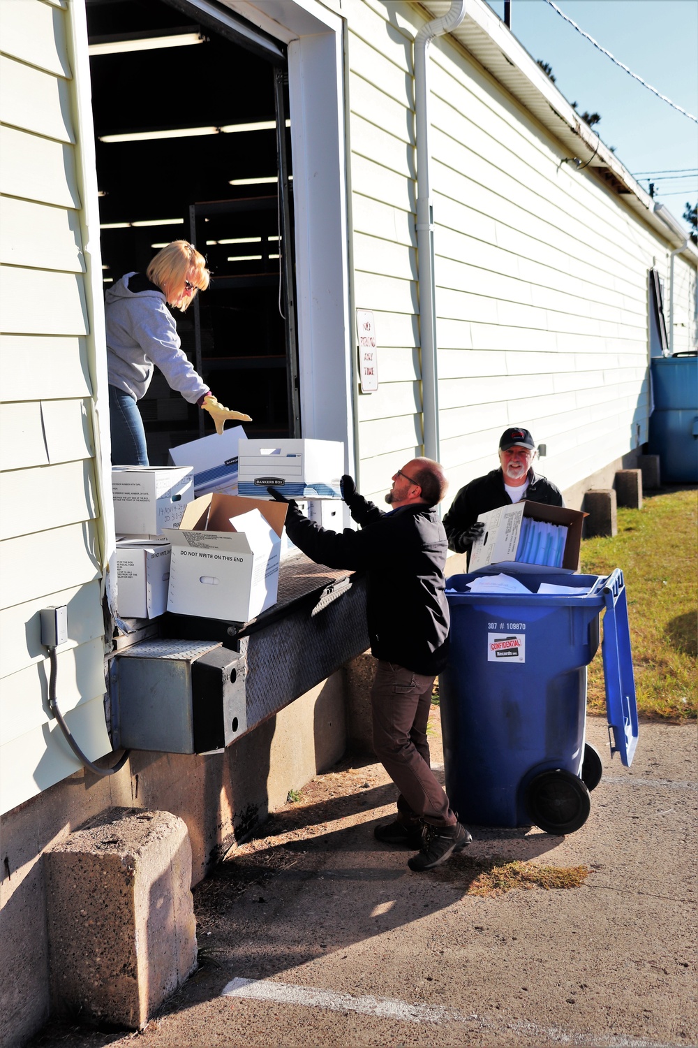 Army Energy Action Month: Fort McCoy’s DHR holds massive fall paper shredding, recycling event