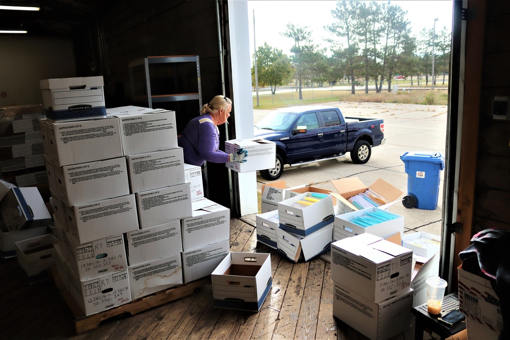 Army Energy Action Month: Fort McCoy’s DHR holds massive fall paper shredding, recycling event