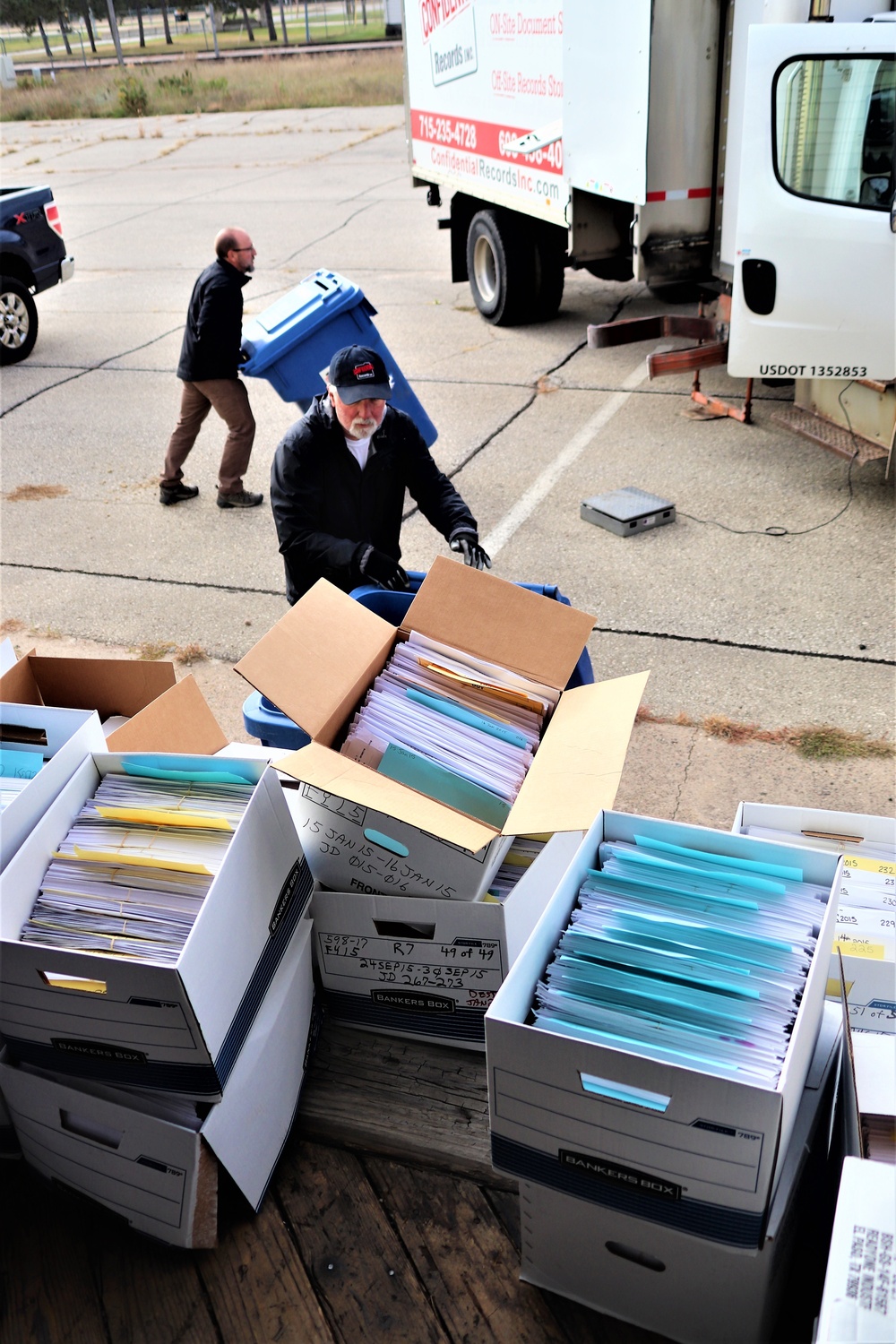 Army Energy Action Month: Fort McCoy’s DHR holds massive fall paper shredding, recycling event