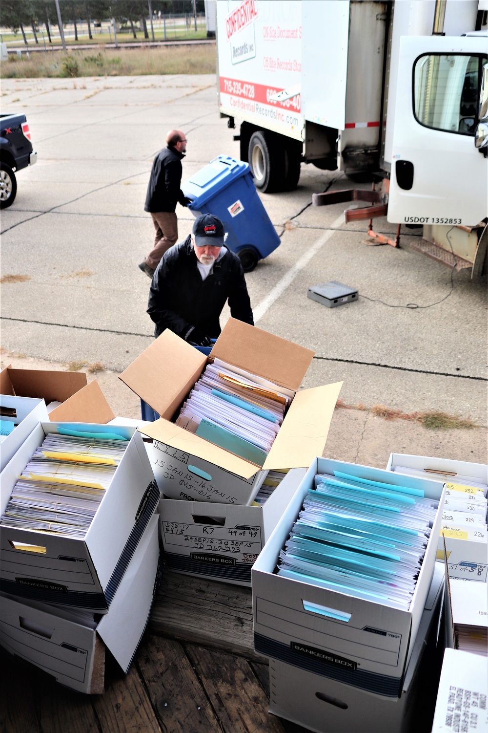 Army Energy Action Month: Fort McCoy’s DHR holds massive fall paper shredding, recycling event