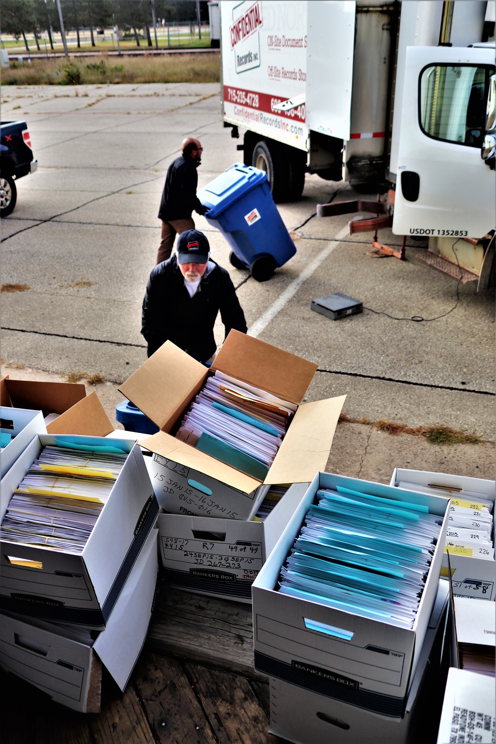 Army Energy Action Month: Fort McCoy’s DHR holds massive fall paper shredding, recycling event