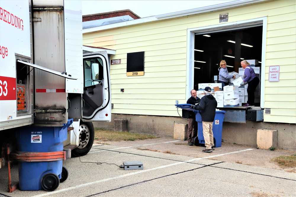 Army Energy Action Month: Fort McCoy’s DHR holds massive fall paper shredding, recycling event