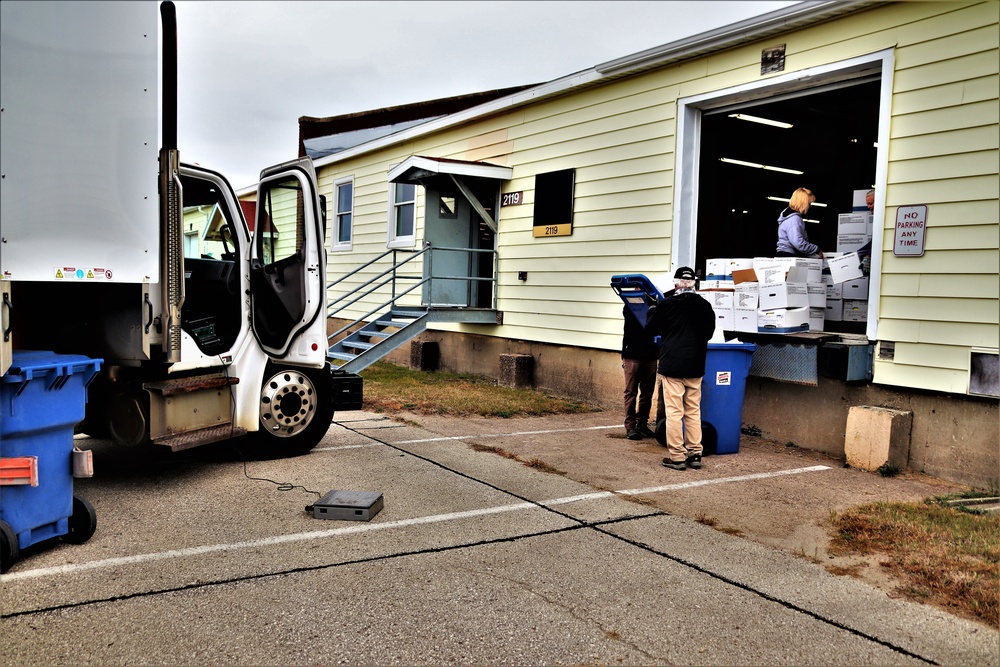 Army Energy Action Month: Fort McCoy’s DHR holds massive fall paper shredding, recycling event