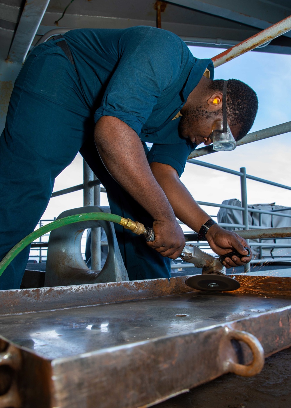 Daily operations aboard USS George H.W. Bush