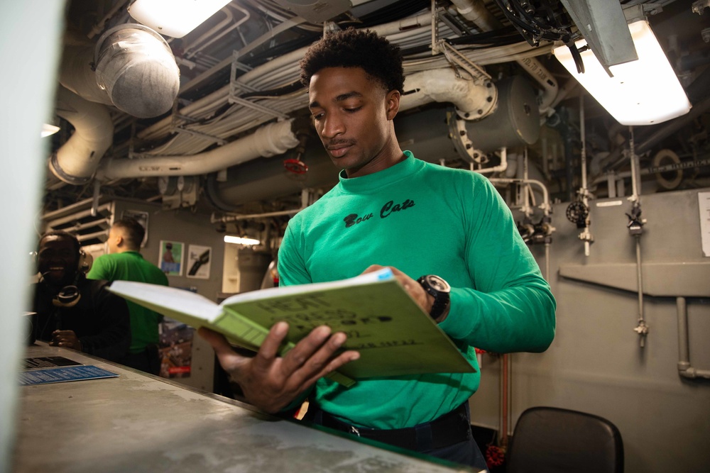 Daily Operations Onboard USS George H.W. Bush (CVN 77)