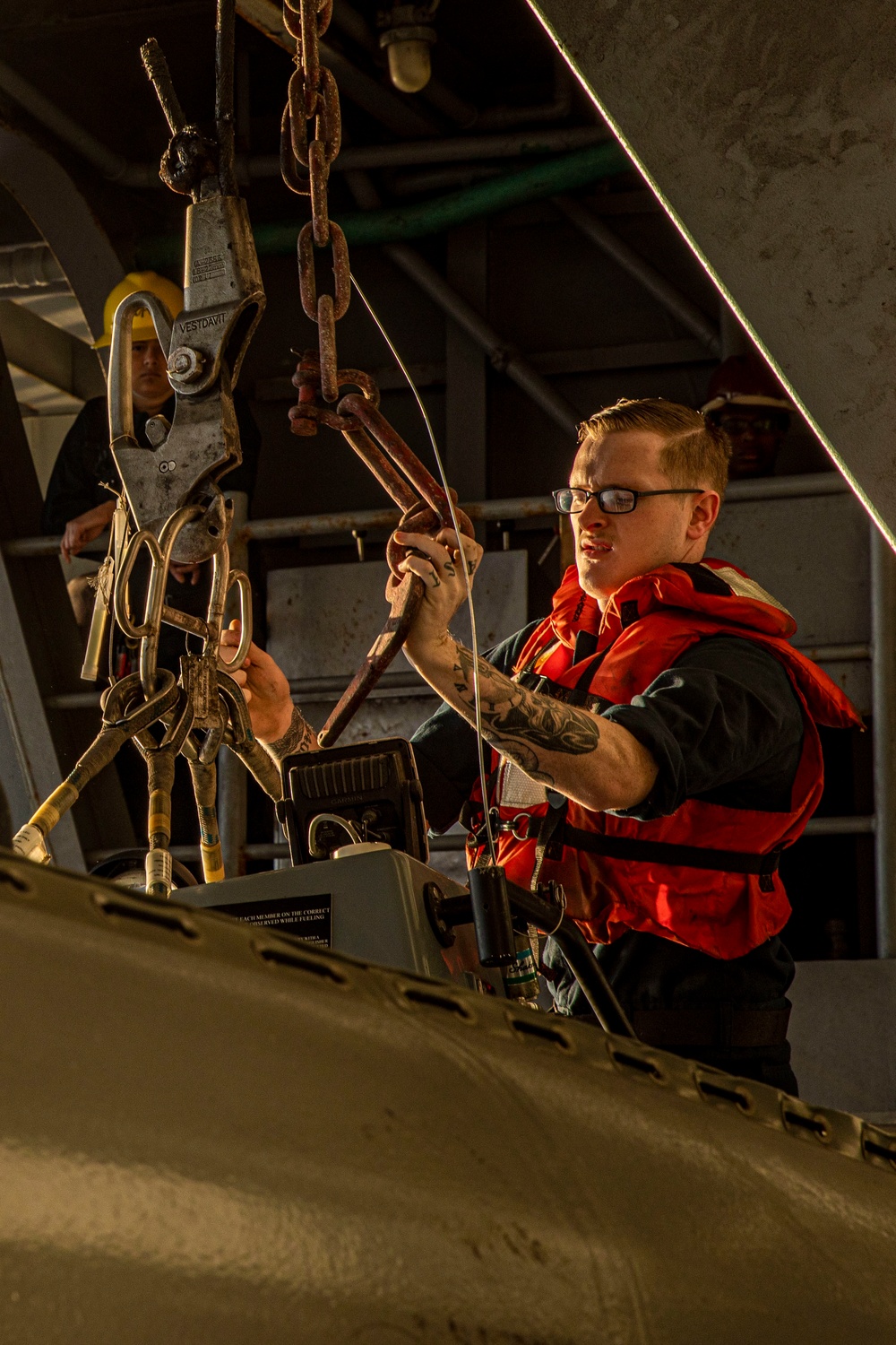 USS George H.W. Bush Small Boat Operations